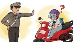 Ilustrasi Polisi Gadungan